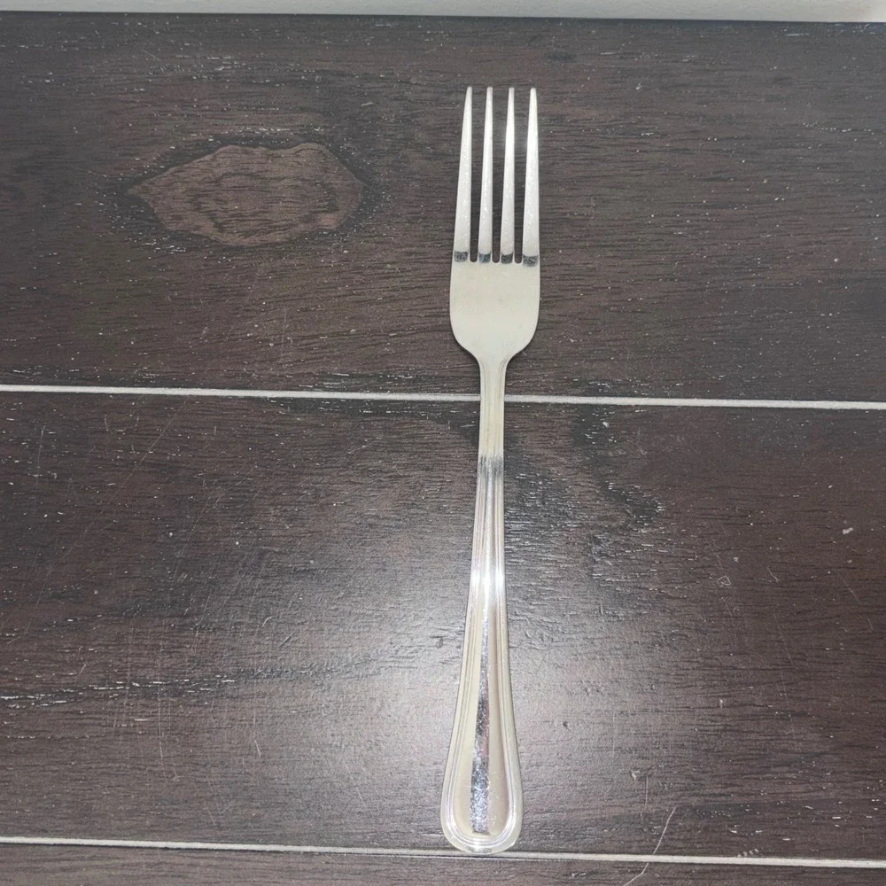 Oneida New Rim | Stainless Steel Dinner Fork Replacement‎ | 90-184 Silver 8 Inch